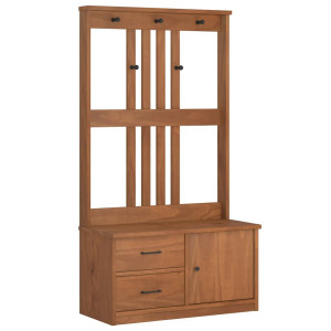Arborele „Sandens” 87X40X159,5 Cm Din Lemn Masiv De Pin
