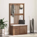 Arborele „Sandens” 87X40X159,5 Cm Din Lemn Masiv De Pin