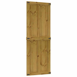 Ușă De Hambar Corona 80X210 Cm Din Lemn Masiv De Pin