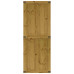 Ușă De Hambar Corona 80X210 Cm Din Lemn Masiv De Pin