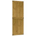 Ușă De Hambar Corona 80X210 Cm Din Lemn Masiv De Pin