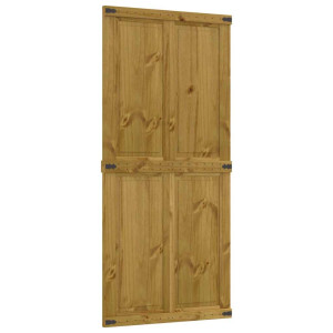 Ușă De Hambar Corona 100X210 Cm Din Lemn Masiv De Pin