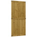 Ușă De Hambar Corona 100X210 Cm Din Lemn Masiv De Pin
