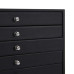 Cutie De Bijuterii 10 Straturi Cu Suport Pentru Ceasuri Negru