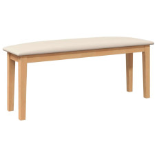 Bancă 110 Cm Din Lemn Masiv Cauciuc