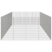 Adăpost Pentru Animale Cu 24 Panouri, 54X100 Cm Fier Galvanizat