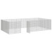 Adăpost Pentru Animale Cu 24 Panouri, 54X100 Cm Fier Galvanizat