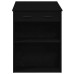 Birou Cu Sertar Raft Stejar Negru 102X62X77,5 Cm Lemn Prelucrat