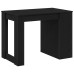Birou Cu Sertar Raft Stejar Negru 102X62X77,5 Cm Lemn Prelucrat