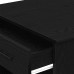 Birou Cu Sertar Raft Stejar Negru 102X62X77,5 Cm Lemn Prelucrat