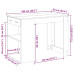 Birou Cu Sertar Raft Lemn Vechi 102X62X77,5 Cm Lemn Prelucrat