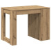 Birou Cu Sertar Raft Stejar Artizanal 102X62X77,5 Cm Pal