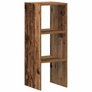 Bibliotecă Stivuabilă, Lemn Vechi 30X30X80 Cm, Lemn Prelucrat