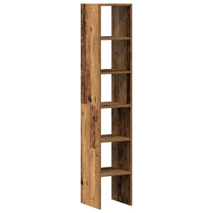 Biblioteci 2 Buc Lemn Vechi Stivuibil 30X30X80Cm Lemn Prelucrat