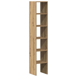 Biblioteci 2 Buc Stejar Artisan Stivuibil Lemn Prelucrat