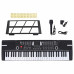 Tastatură Electrică Pian 61Taste Cu Suport Muzical Pentru Copii