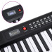 Tastatură Electrică Pian Cu 88 Taste Cu Suport Muzică Pliabilă