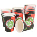 Cești De Cafea Din Hârtie 1000 Buc 12 Oz 300 Ml Roșu Și Negru