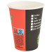 Cești De Cafea Din Hârtie 1000 Buc 12 Oz 300 Ml Roșu Și Negru