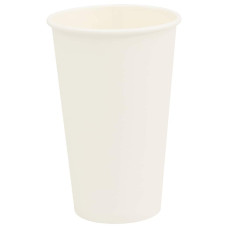 Cești De Cafea Din Hârtie 1000 Buc 16Oz 400Ml Alb