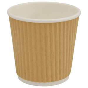 Cești De Cafea Din Hârtie 1000 Buc 4Oz 100Ml Maro
