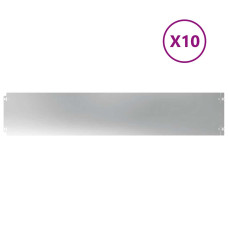 Borduri De Gazon 10 Buc 20X103 Cm Oțel Galvanizat