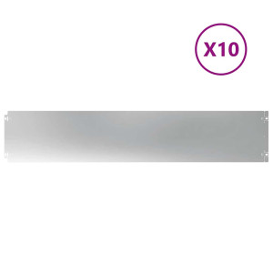 Borduri De Gazon 10 Buc 20X103 Cm Oțel Galvanizat
