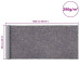 Lâne Antiderapante Pentru Vopsitori 2 Buc 1020 Cm 280 G/M² Gri