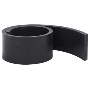 Margine De Cauciuc Pentru Plug De Zăpadă Negru 100X8X1 Cm