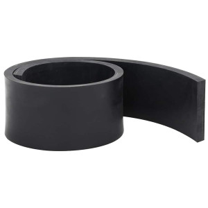 Margine De Cauciuc Pentru Plug De Zăpadă Negru 120X10X1 Cm