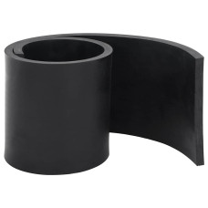 Margine De Cauciuc Pentru Plug De Zăpadă Negru 100X15X1 Cm