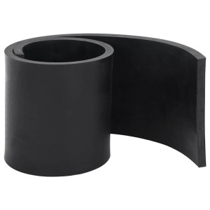 Margine De Cauciuc Pentru Plug De Zăpadă Negru 100X15X1 Cm