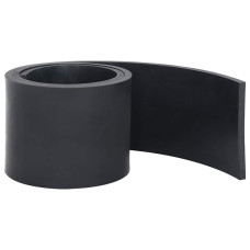 Margine De Cauciuc Pentru Plug De Zăpadă Negru 150X15X1 Cm