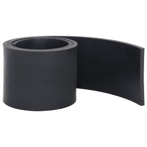 Margine De Cauciuc Pentru Plug De Zăpadă Negru 150X15X1 Cm
