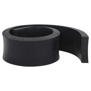 Margine De Cauciuc Pentru Plug De Zăpadă Negru 120X8X2 Cm