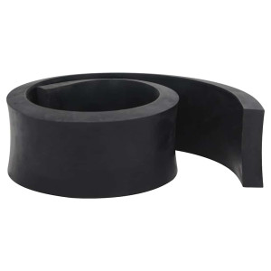 Margine De Cauciuc Pentru Plug De Zăpadă Negru 120X10X2 Cm