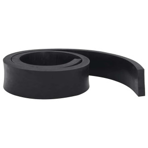 Margine De Cauciuc Pentru Plug De Zăpadă Negru 150X10X2 Cm