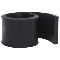Margine De Cauciuc Pentru Plug De Zăpadă Negru 120X15X2 Cm