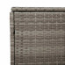 Cutie De Depozitare De Grădină Gri 110X50X58 Cm Polirattan
