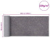 Lână Anti-Alunecare Pentru Vopsit 5055 Cm 220 G/M² Gri