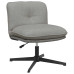 Scaun De Birou Pivotant, Gri Deschis, Material Textil