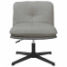 Scaun De Birou Pivotant, Gri Deschis, Material Textil