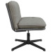 Scaun De Birou Pivotant, Gri Deschis, Material Textil