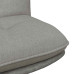 Scaun De Birou Pivotant, Gri Deschis, Material Textil