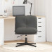 Scaun De Birou Pivotant, Gri Închis, Material Textil