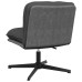 Scaun De Birou Pivotant, Gri Închis, Material Textil