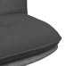 Scaun De Birou Pivotant, Gri Închis, Material Textil