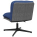Scaun De Birou Pivotant, Albastru, Material Textil
