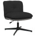 Scaun De Birou Pivotant, Negru, Material Textil
