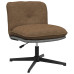 Scaun De Birou Pivotant, Gri Taupe, Material Textil